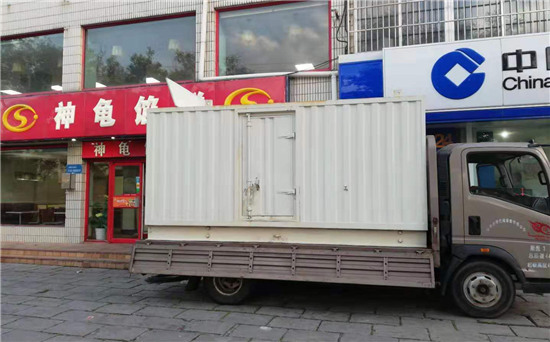 察雅出租发电机施工案例