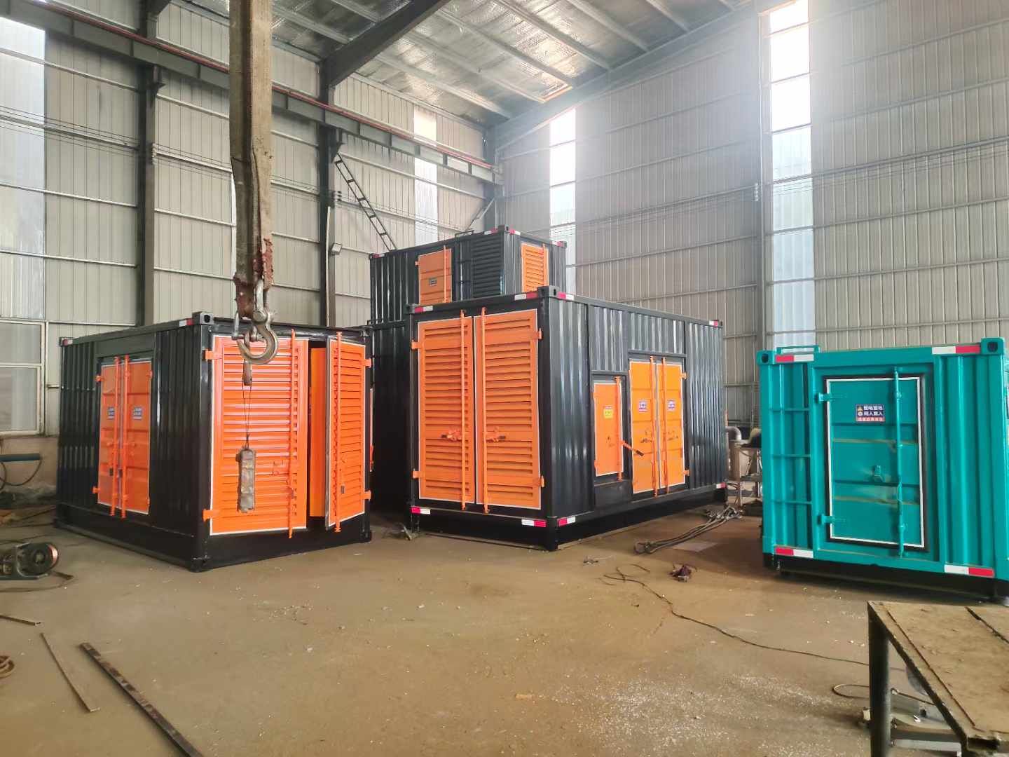 察雅500kw柴油发电机组可以带动多少功率设备？